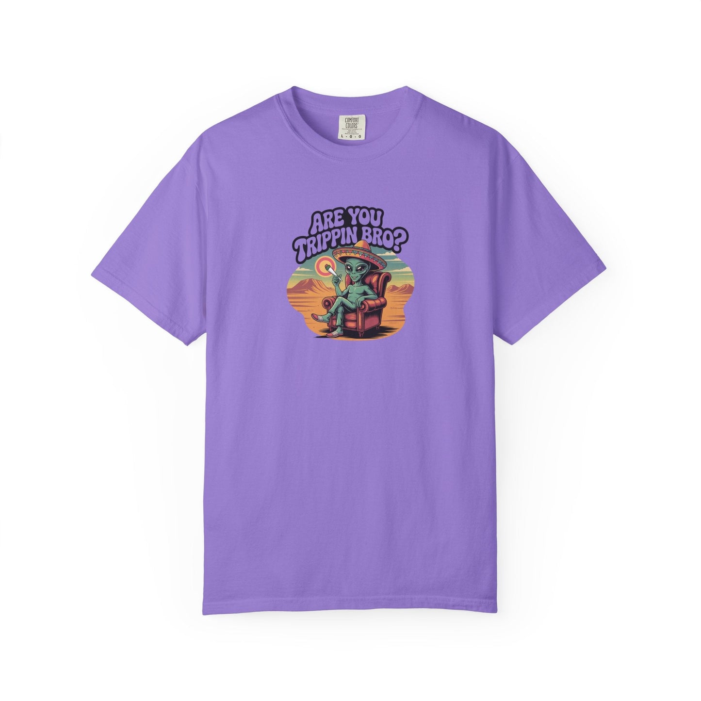 Funny Alien Shirt | Trippy Space Tee | Sci - Fi Stoner Gift - IconVexa