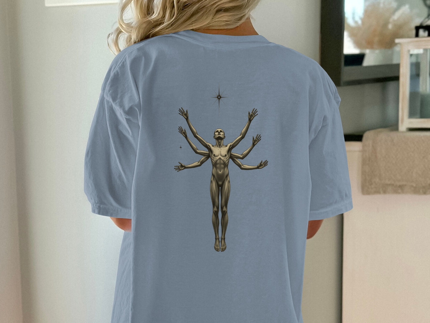 Unique Artistic Design Printed T-shirt product