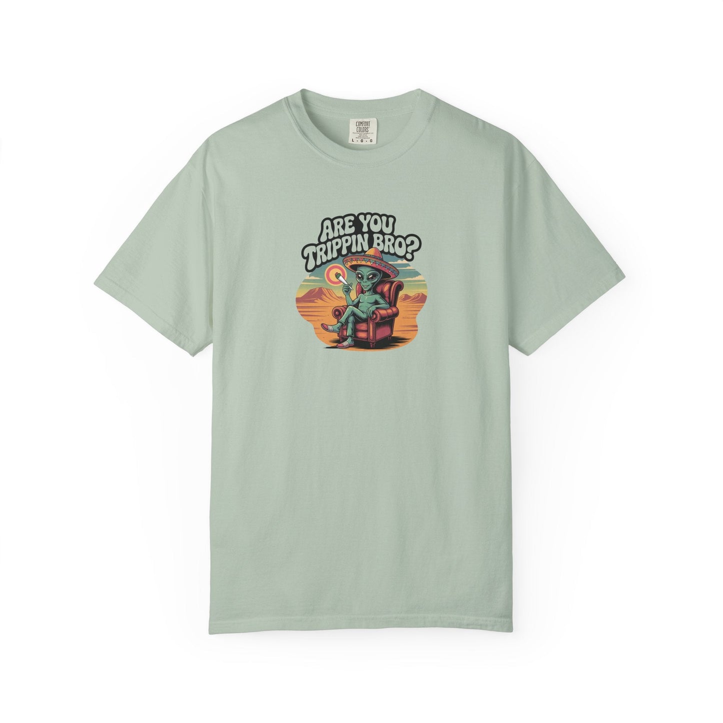 Funny Alien Shirt | Trippy Space Tee | Sci - Fi Stoner Gift - IconVexa