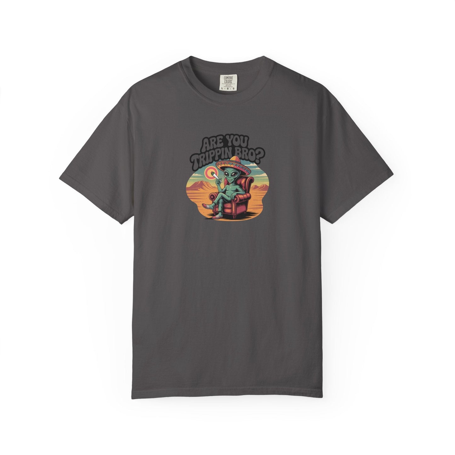 Funny Alien Shirt | Trippy Space Tee | Sci - Fi Stoner Gift - IconVexa