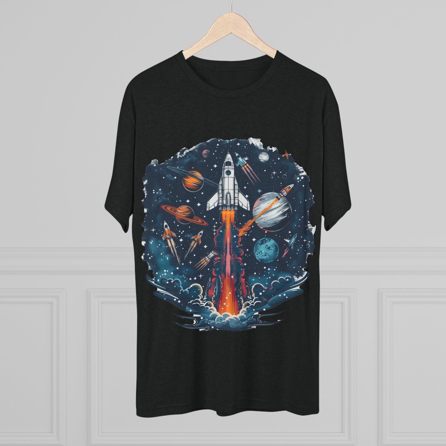 Unisex Tri - Blend Crew Tee - IconVexa