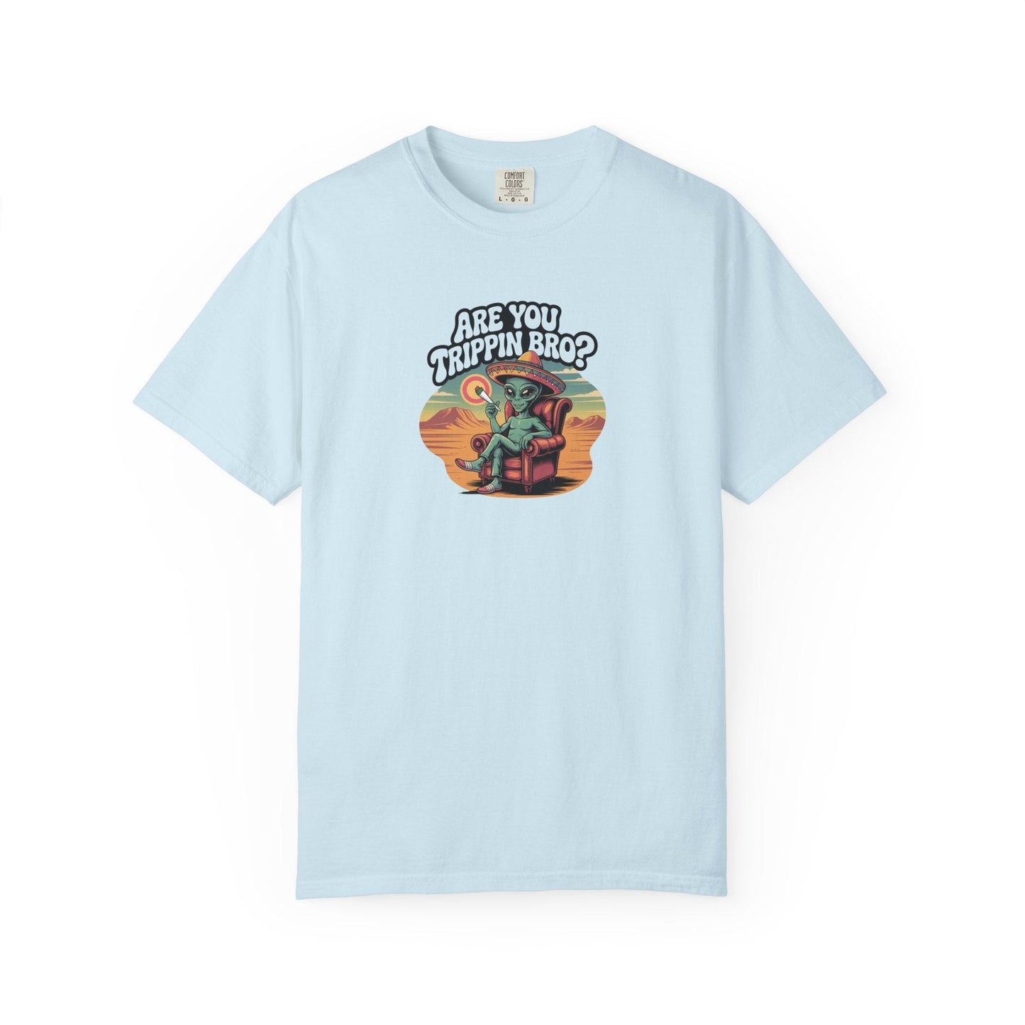 Funny Alien Shirt | Trippy Space Tee | Sci - Fi Stoner Gift - IconVexa