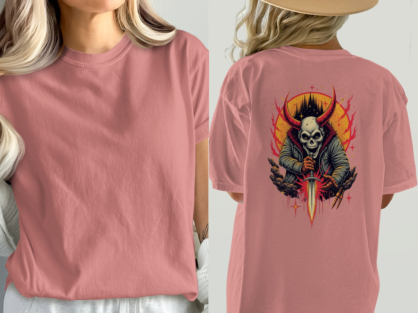 Grim Reaper Graphic Unisex Tee Shirt product type