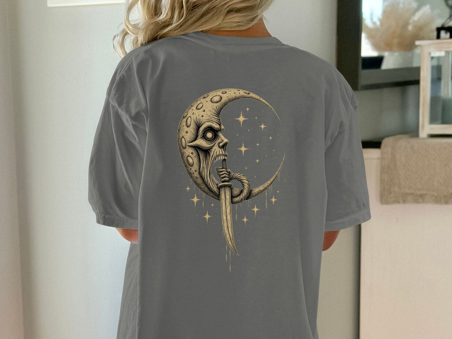 Vintage Moon and Stars Graphic T-Shirt product