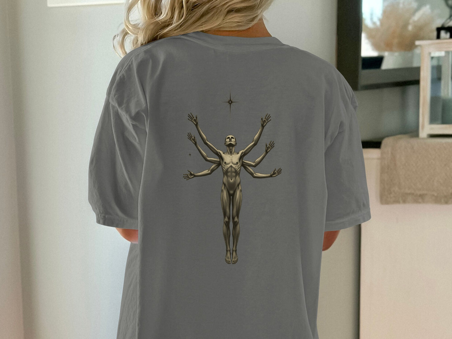 Vitruvian Inspired Human Figure Art Shirt product