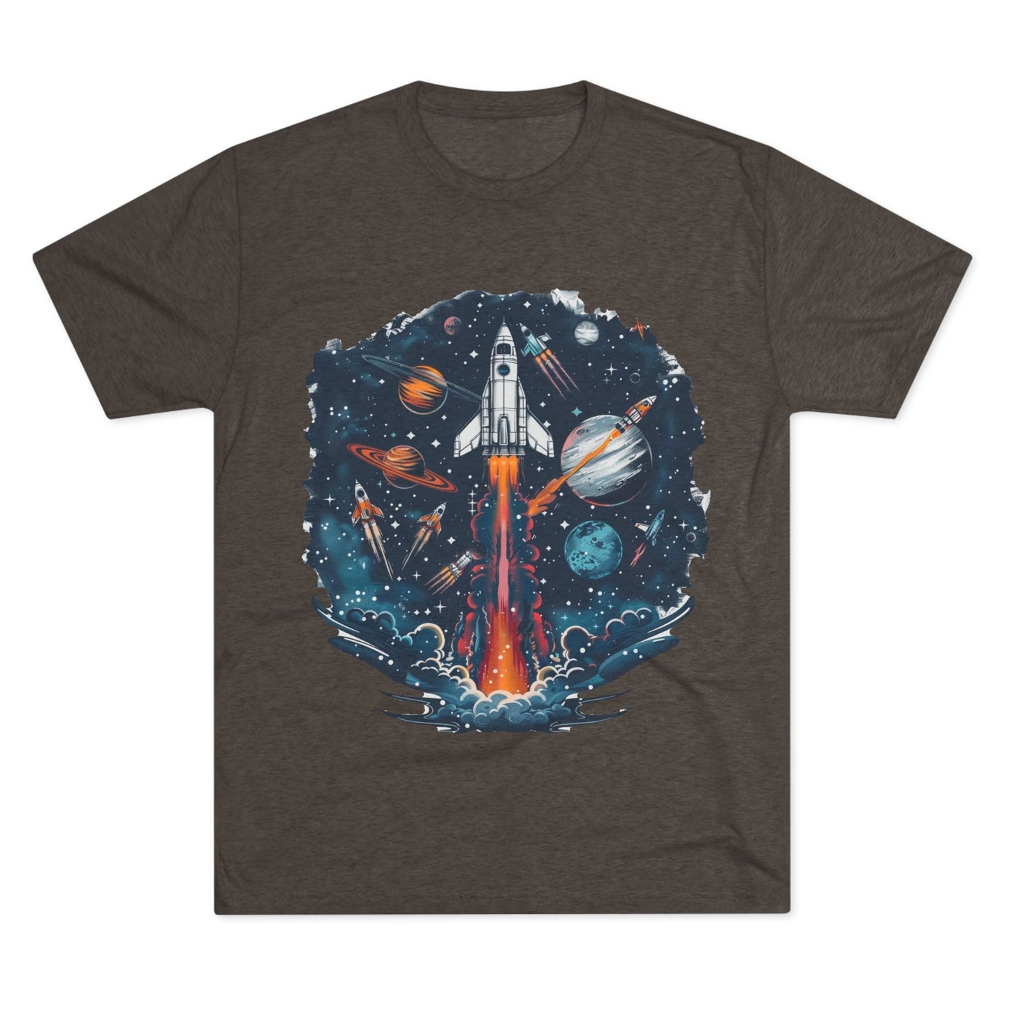 Unisex Tri - Blend Crew Tee - IconVexa