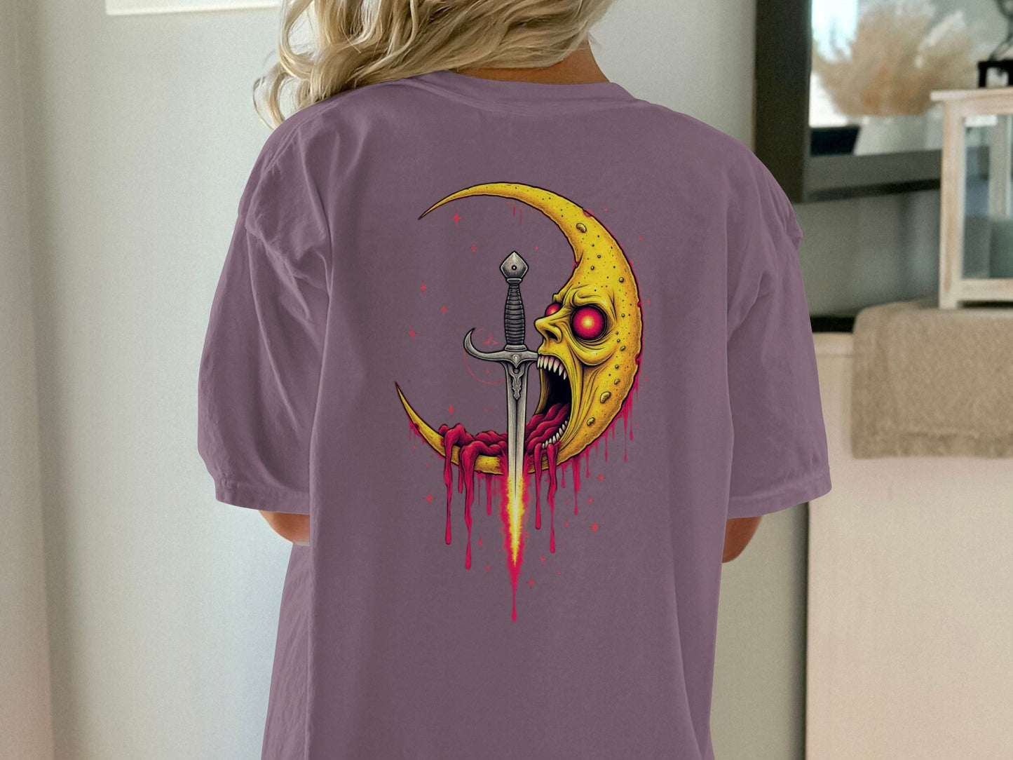 Dark Moon and Dagger Graphic T-Shirt product