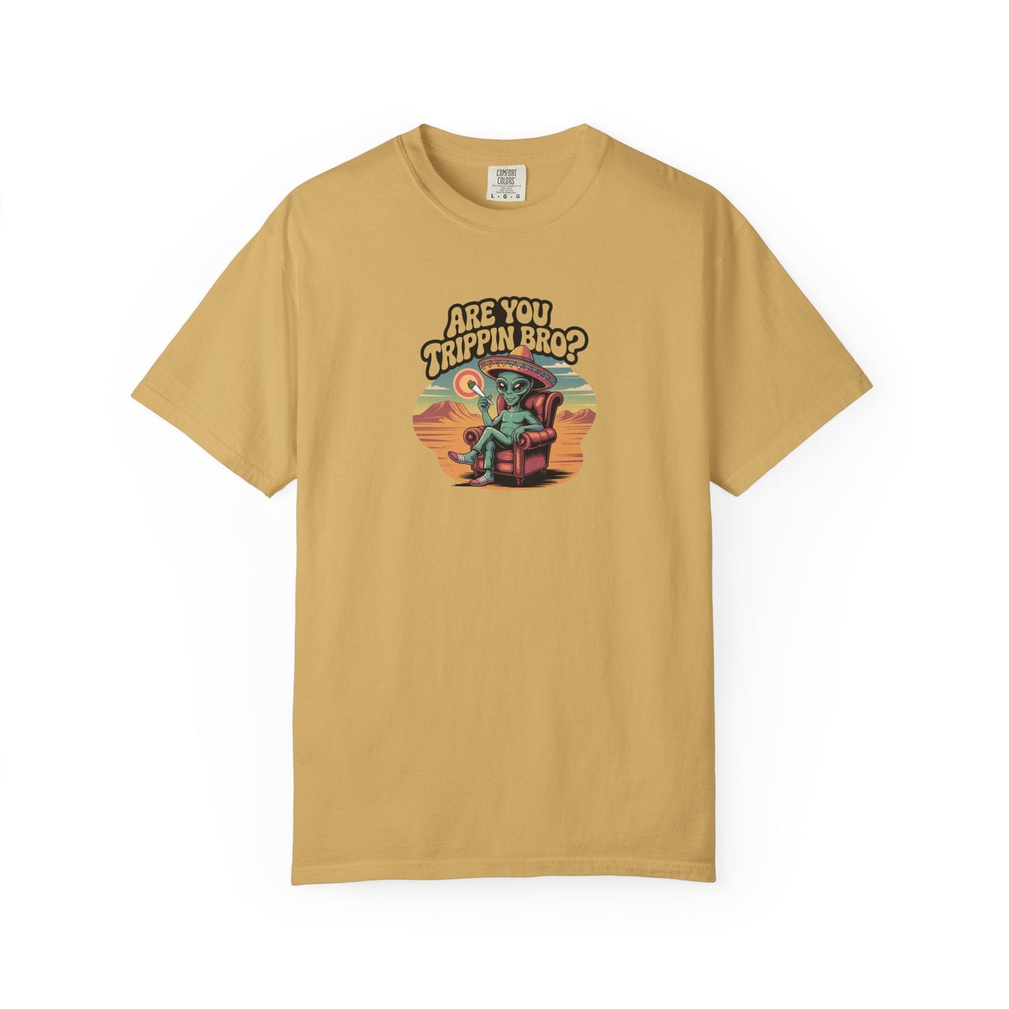 Funny Alien Shirt | Trippy Space Tee | Sci - Fi Stoner Gift - IconVexa