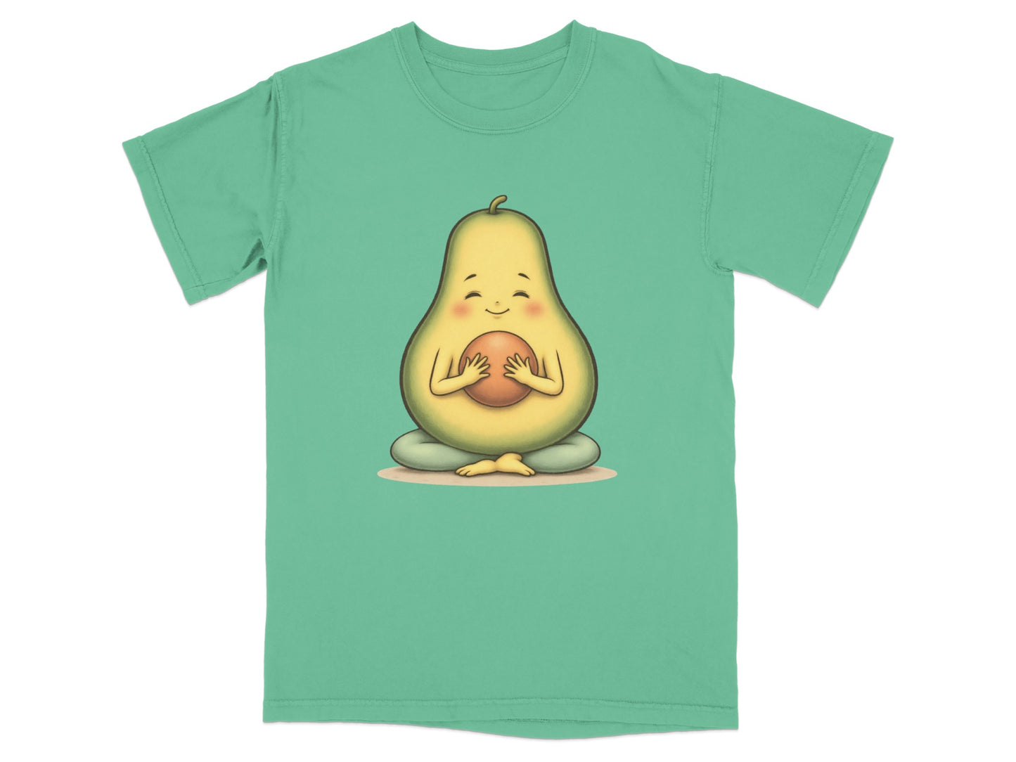 Adorable Meditating Pear Character T-Shirt product type