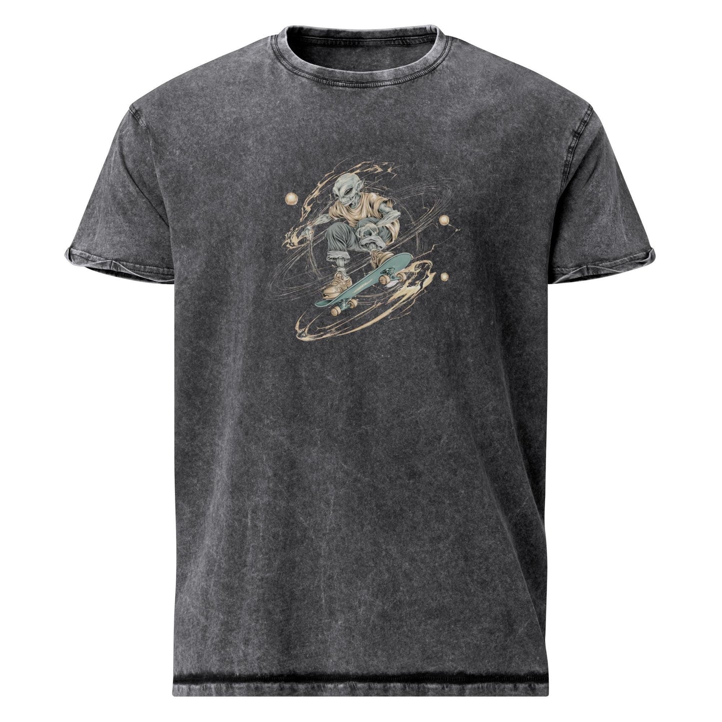 Alien Tee | Space Theme Shirt | Cool Graphic Streetwear Style for Sci - Fi Skater Vibes - IconVexa