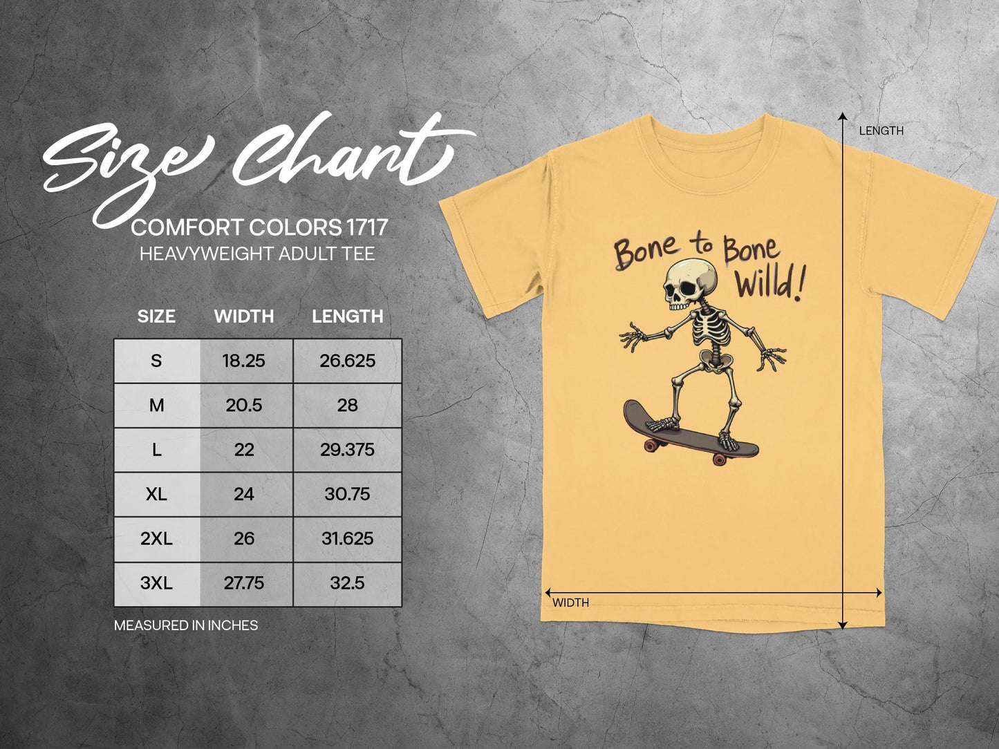 Bone to Bone Wild Skeleton Skateboard Design T-Shirt - IconVexa
