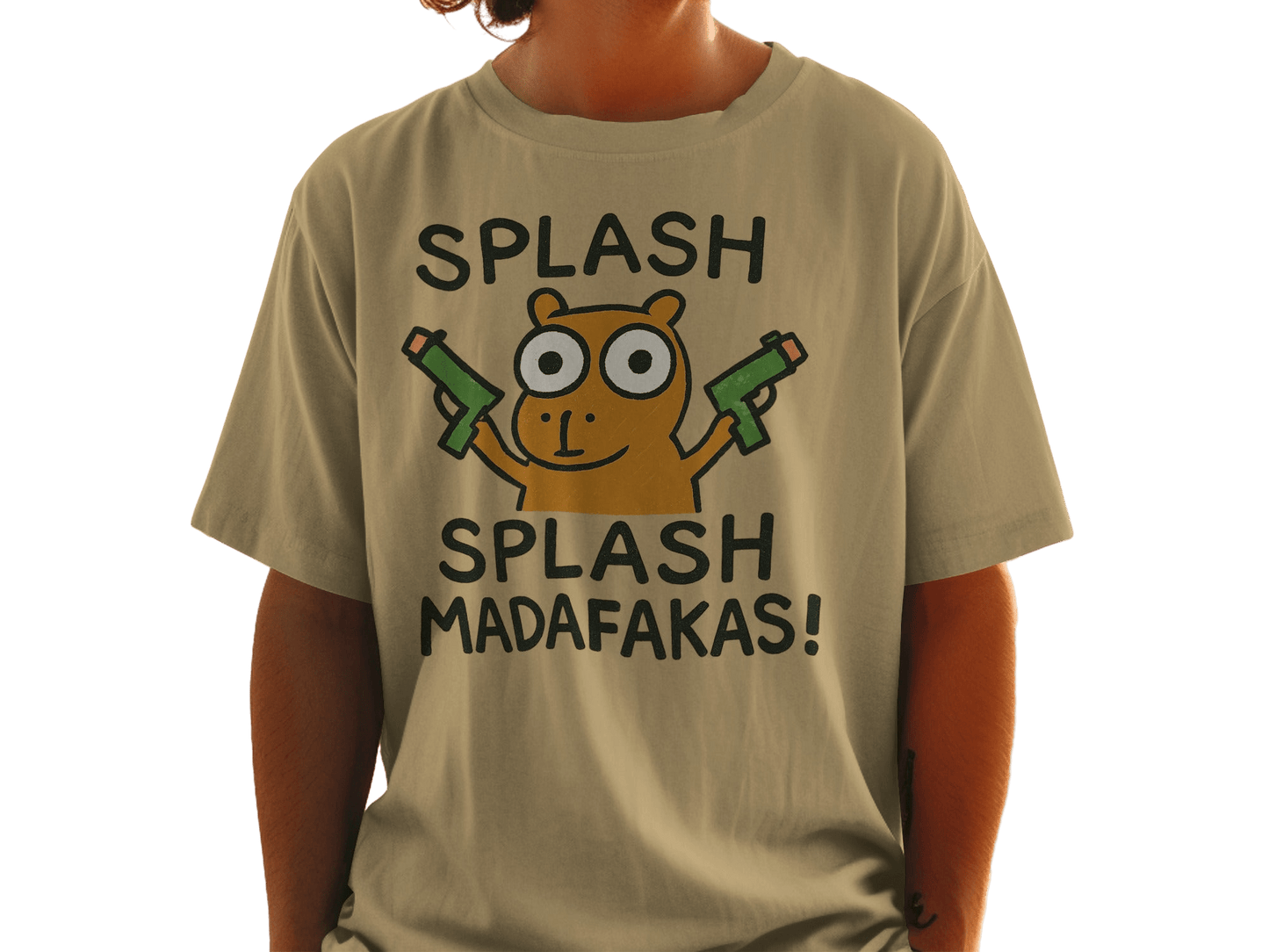 Funny Otter T-Shirt, Splash Madafakas Tee, Cute Animal Shirt, Water Gun Shirt, Sarcastic Gift, Graphic Tee, Unisex Shirt, Trendy T-Shirt - IconVexa