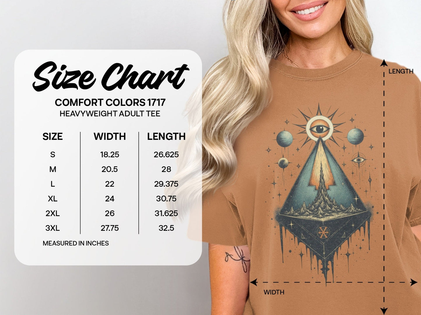 Illuminati Pyramid Design Symbolic Graphic Image T-Shirt - IconVexa