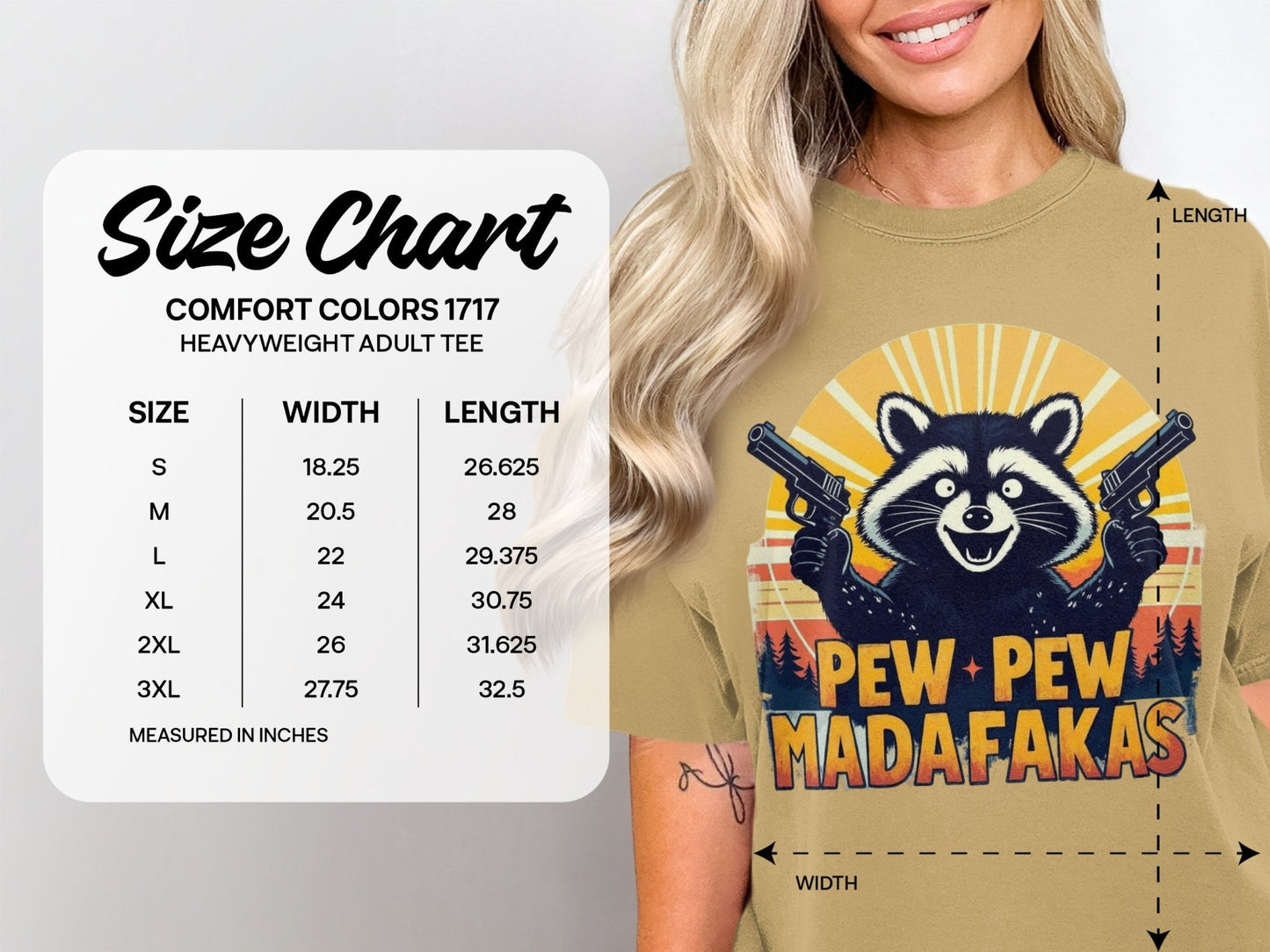 Raccoon T-Shirt, Funny Animal Shirt, Pew Pew Madafakas Tee, Graphic Tee, Novelty Gift, Unique T-Shirt, Trending T-Shirt, Popular Etsy - IconVexa