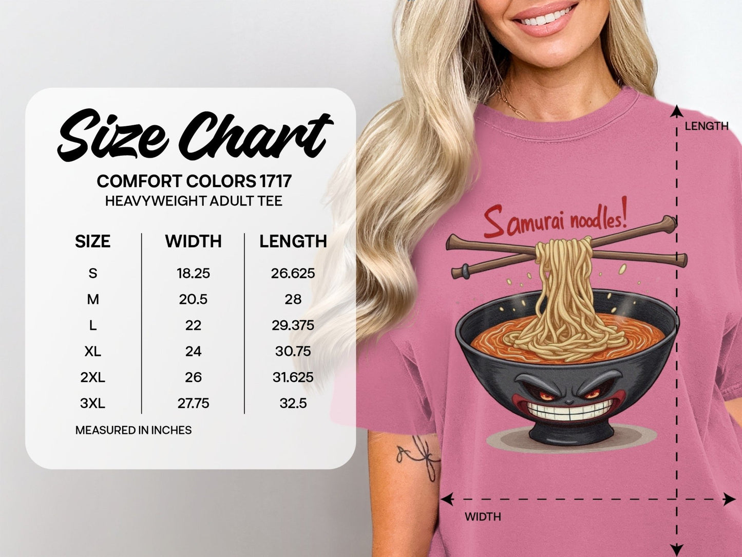 Samurai Noodles T Shirt, Ramen Bowl Tee, Japanese Food Shirt, Anime T Shirt, Funny Foodie Gift, Unique Graphic Tee, Trendy Shirt for Men - IconVexa