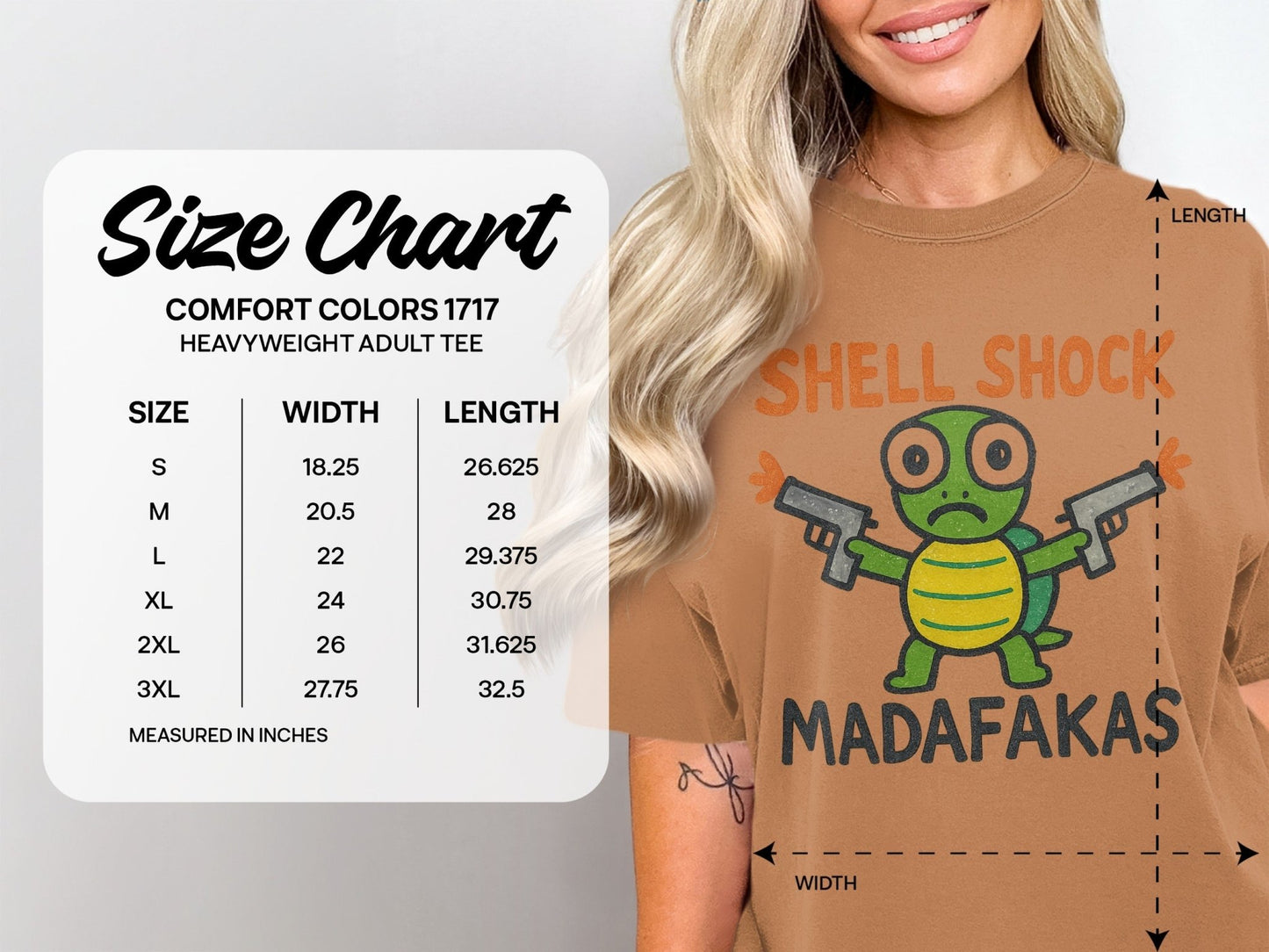 Shell Shock Turtle T-Shirt, Funny Turtle Shirt, Turtle Madafakas Tee, Novelty Turtle Gift, Cartoon Animal T-Shirt, Unique Design Shirt, Gift - IconVexa