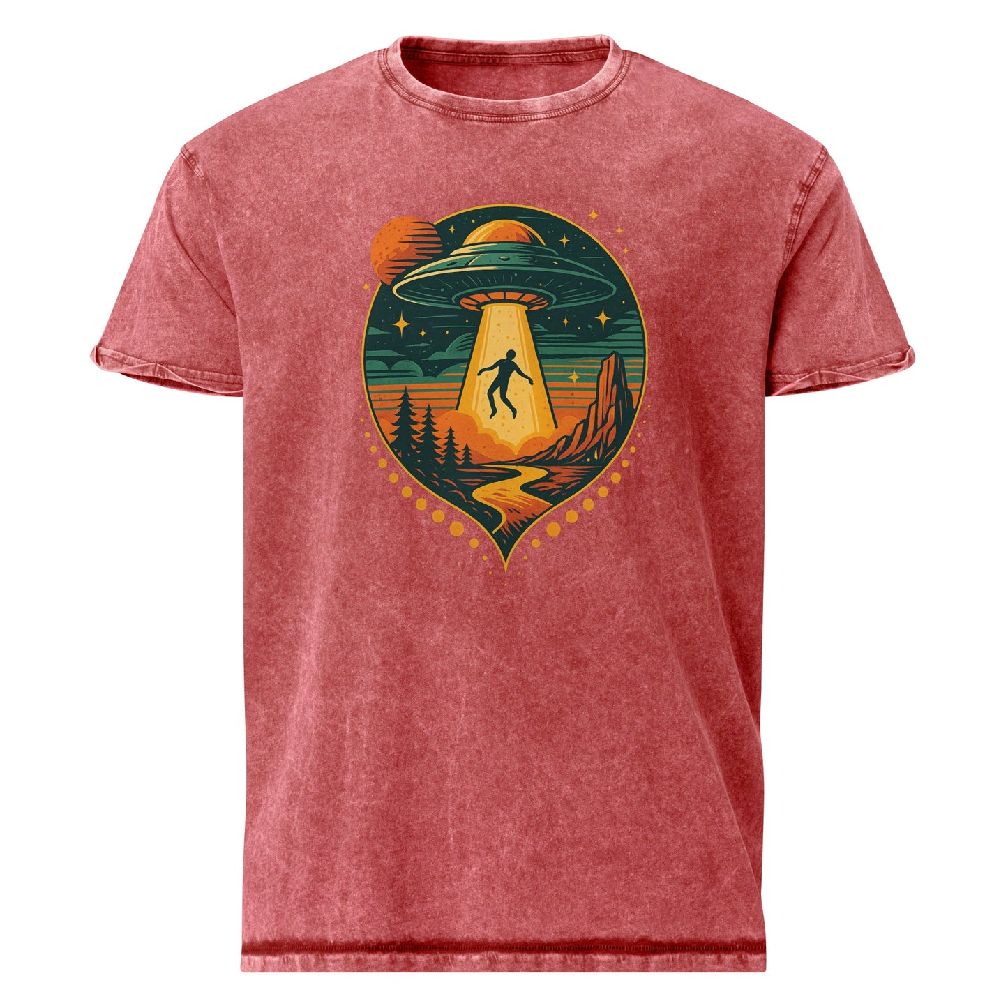 UFO Abduction Tee | Retro Sci - Fi Shirt | Alien Encounter Space Graphic Tee - IconVexa