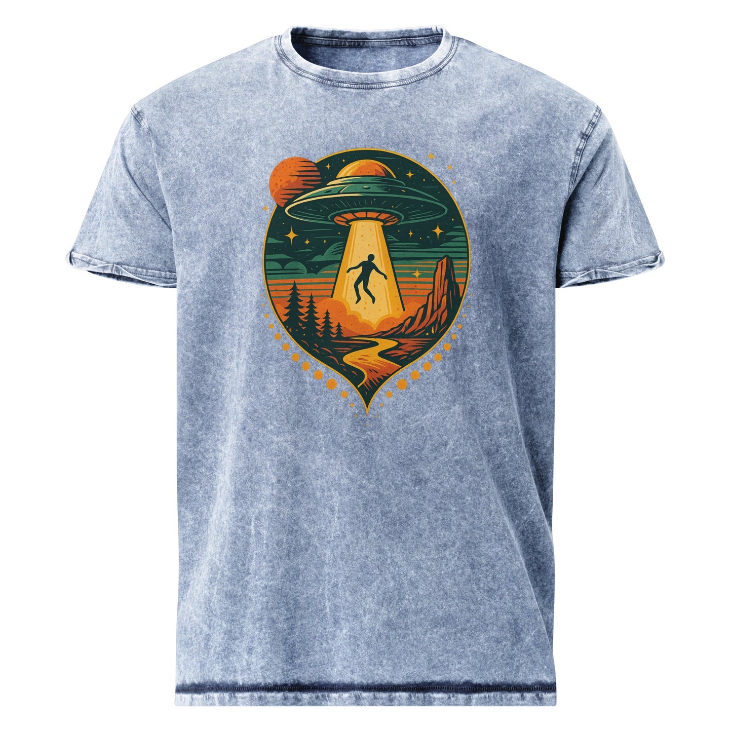 UFO Abduction Tee | Retro Sci - Fi Shirt | Alien Encounter Space Graphic Tee - IconVexa