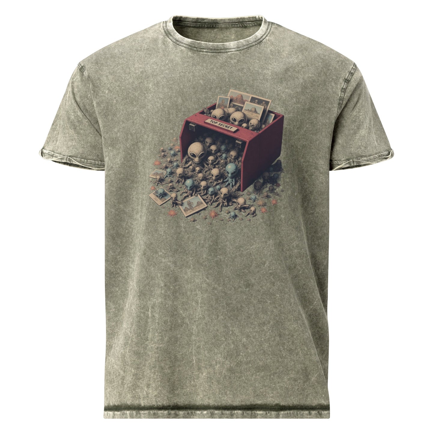 UFO Tee | Alien Archive File Design | Sci - Fi Graphic Shirt for Geeks and Space Fans - IconVexa