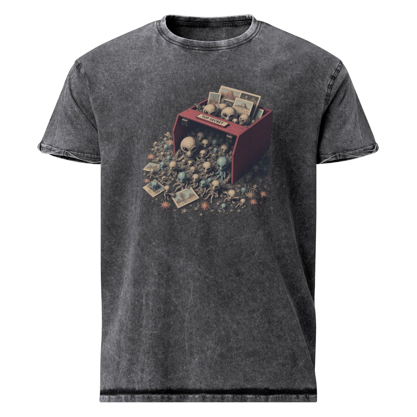 UFO Tee | Alien Archive File Design | Sci - Fi Graphic Shirt for Geeks and Space Fans - IconVexa