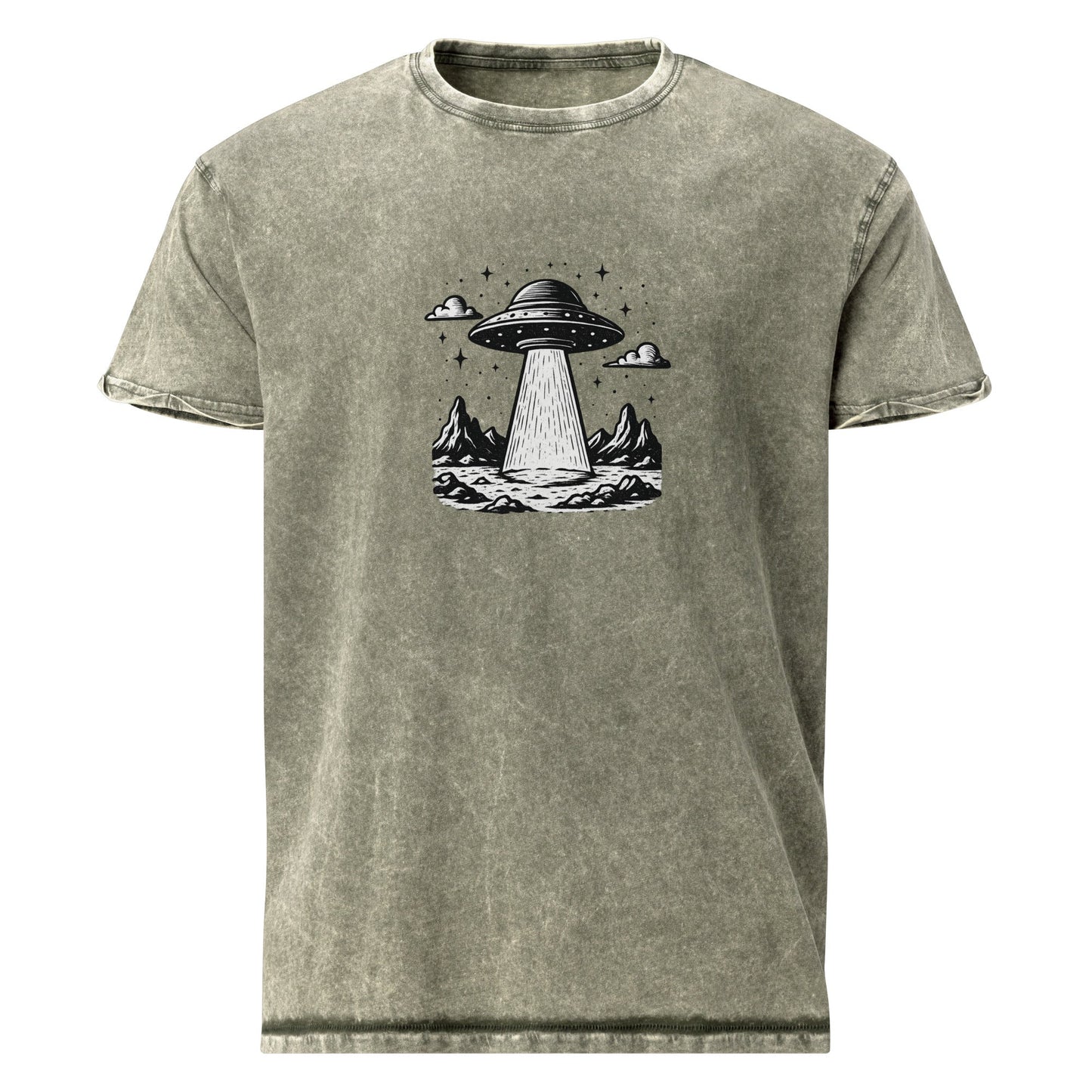 UFO Abduction Shirt | Retro Sci - Fi Graphic Tee | Space Theme Gift - IconVexa