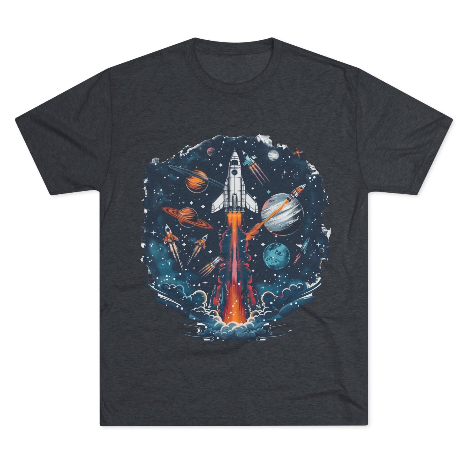 Unisex Tri - Blend Crew Tee - IconVexa