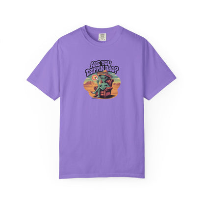 Funny Alien Shirt | Trippy Space Tee | Sci - Fi Stoner Gift - IconVexa