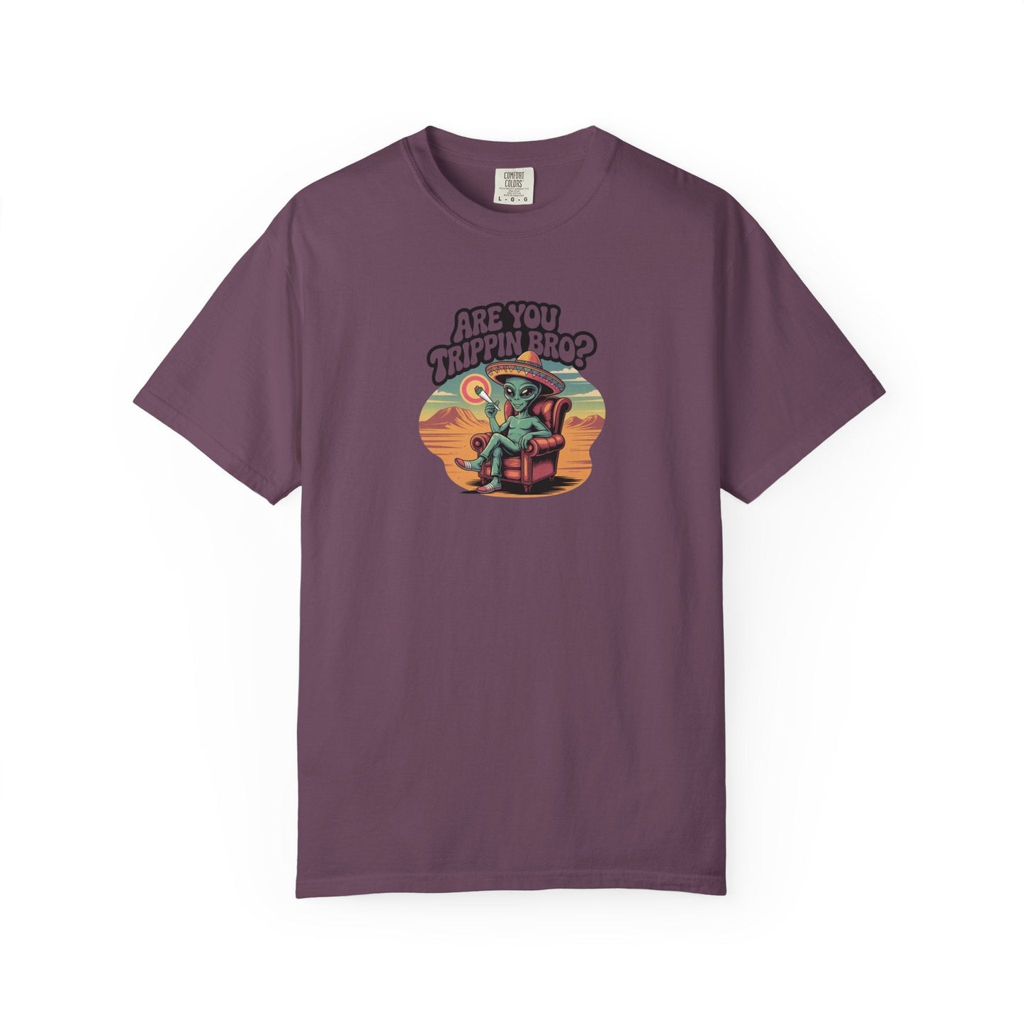 Funny Alien Shirt | Trippy Space Tee | Sci - Fi Stoner Gift - IconVexa