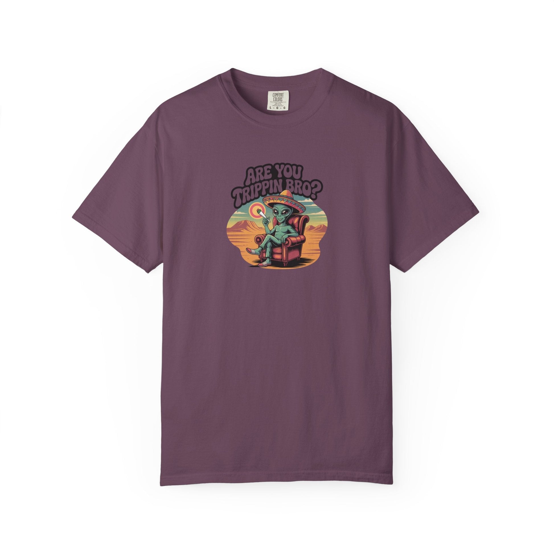 Funny Alien Shirt | Trippy Space Tee | Sci - Fi Stoner Gift - IconVexa