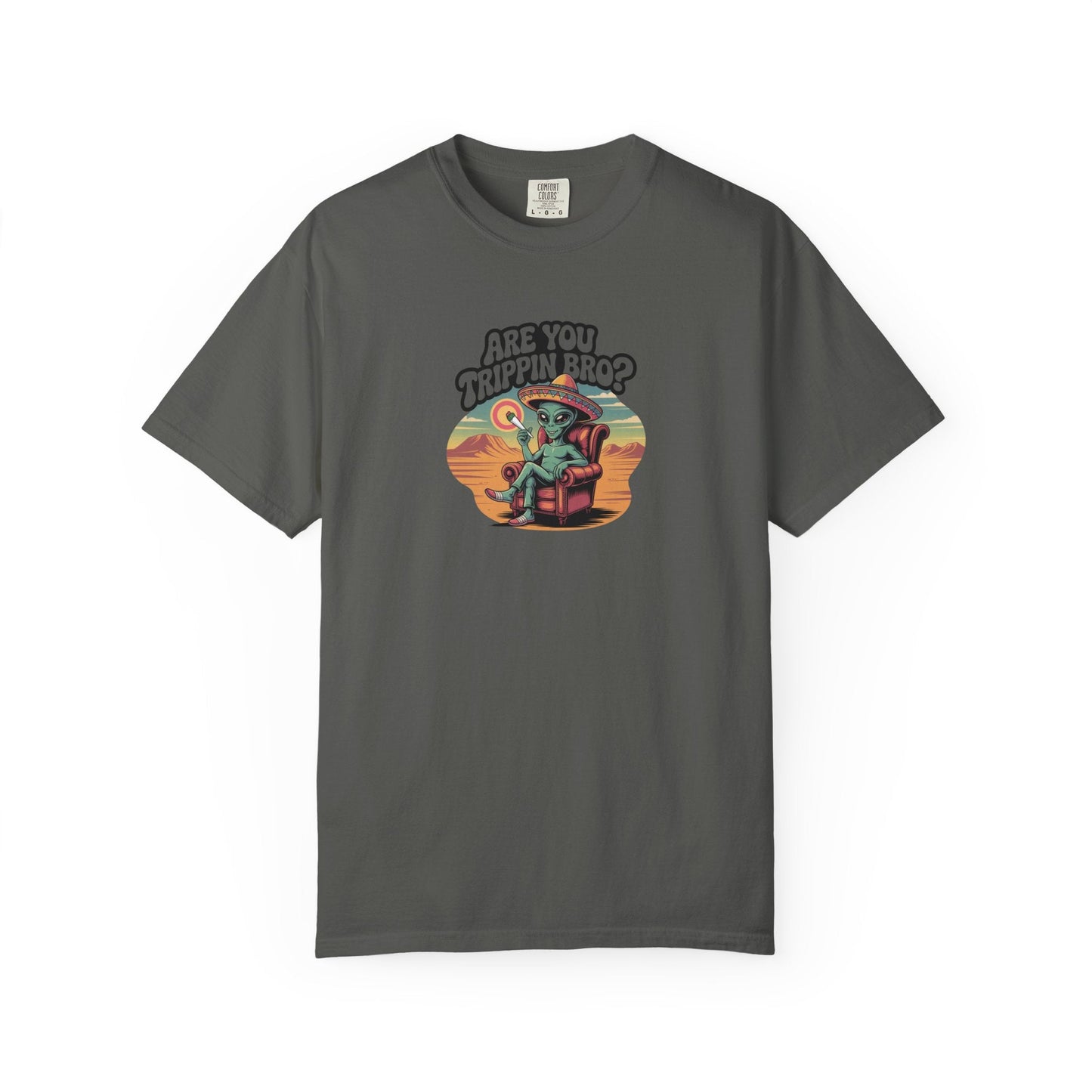 Funny Alien Shirt | Trippy Space Tee | Sci - Fi Stoner Gift - IconVexa