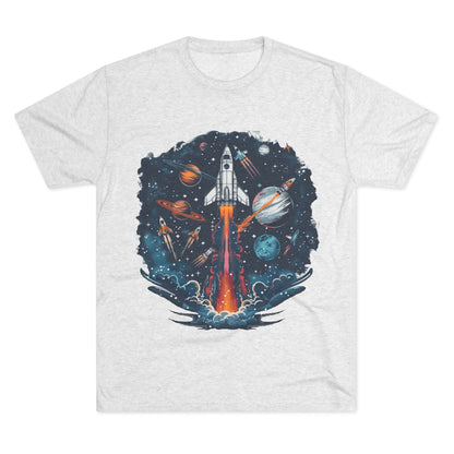 Unisex Tri - Blend Crew Tee - IconVexa