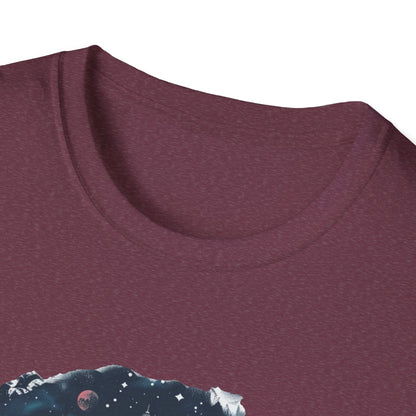 Cosmic Adventure T-Shirt - Unisex Rocket Space Tee, Astronaut Gift, Science Lover Shirt, Outer Space Apparel, Gift for Stargazers - IconVexa