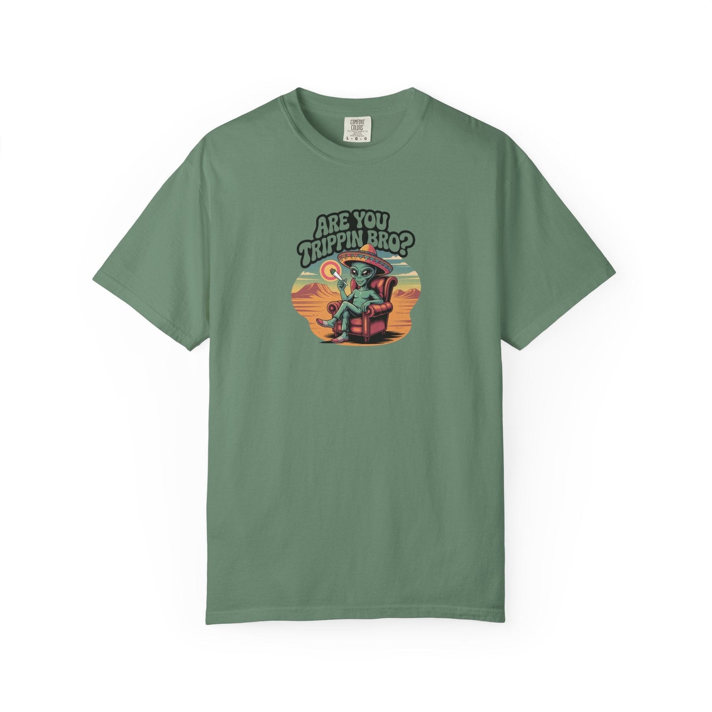Funny Alien Shirt | Trippy Space Tee | Sci - Fi Stoner Gift - IconVexa
