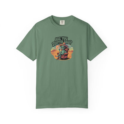 Funny Alien Shirt | Trippy Space Tee | Sci - Fi Stoner Gift - IconVexa