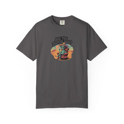 Funny Alien Shirt | Trippy Space Tee | Sci - Fi Stoner Gift - IconVexa