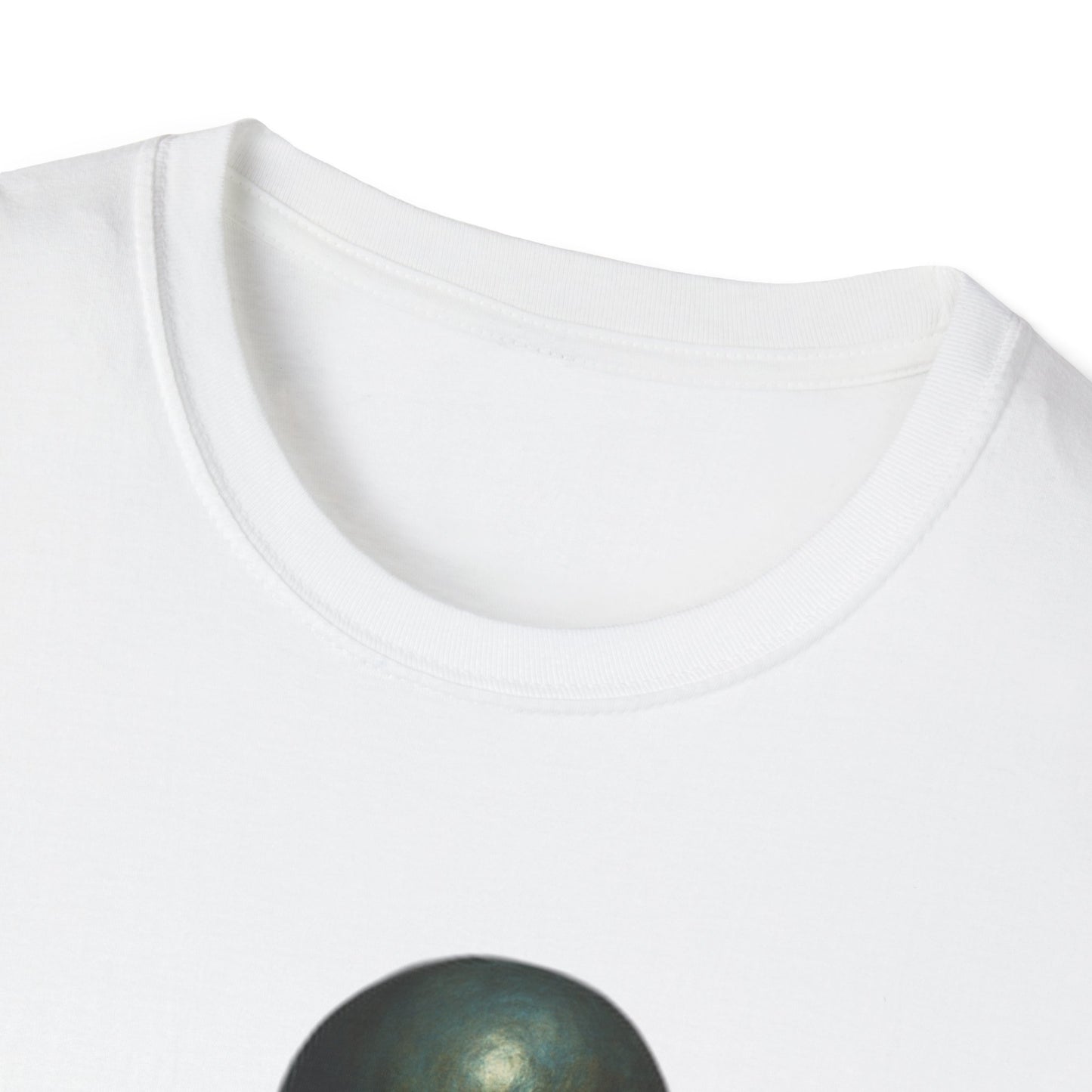 Alien-Inspired Unisex Softstyle T-Shirt, Graphic Tee, Sci-Fi Apparel, Cosmic Gift, Unisex Fashion, Space Lover's Shirt