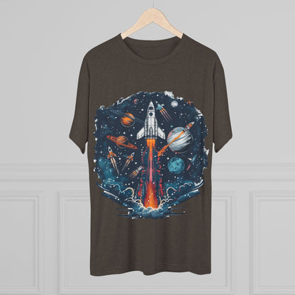 Unisex Tri - Blend Crew Tee - IconVexa