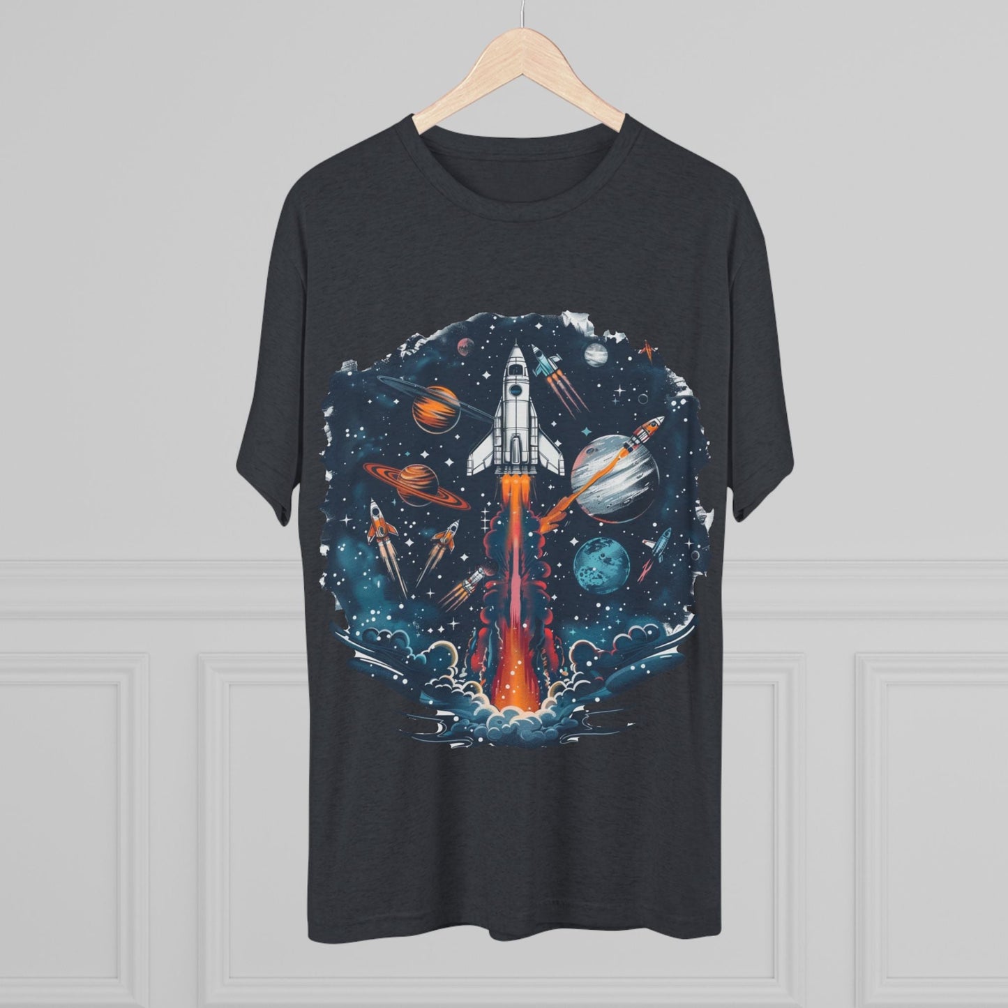 Unisex Tri - Blend Crew Tee - IconVexa