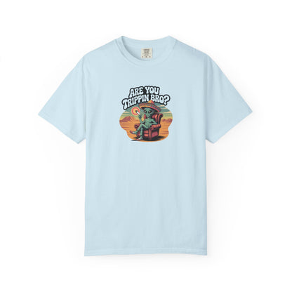 Funny Alien Shirt | Trippy Space Tee | Sci - Fi Stoner Gift - IconVexa