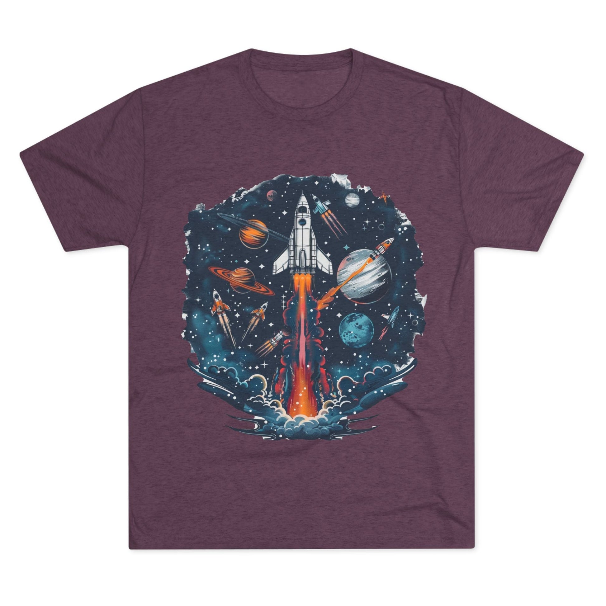 Unisex Tri - Blend Crew Tee - IconVexa