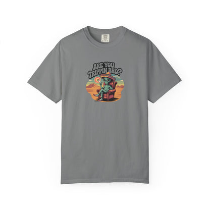 Funny Alien Shirt | Trippy Space Tee | Sci - Fi Stoner Gift - IconVexa
