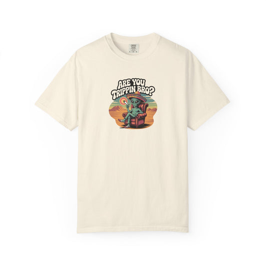 Funny Alien Shirt | Trippy Space Tee | Sci - Fi Stoner Gift - IconVexa