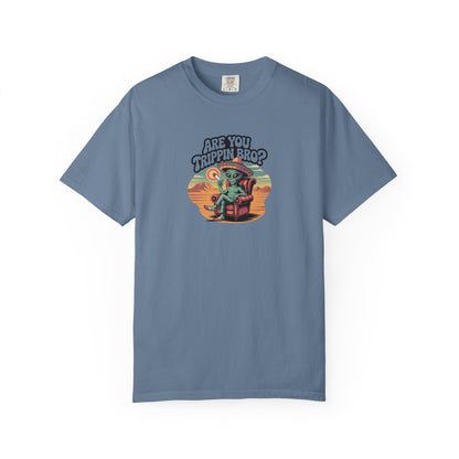 Funny Alien Shirt | Trippy Space Tee | Sci - Fi Stoner Gift - IconVexa