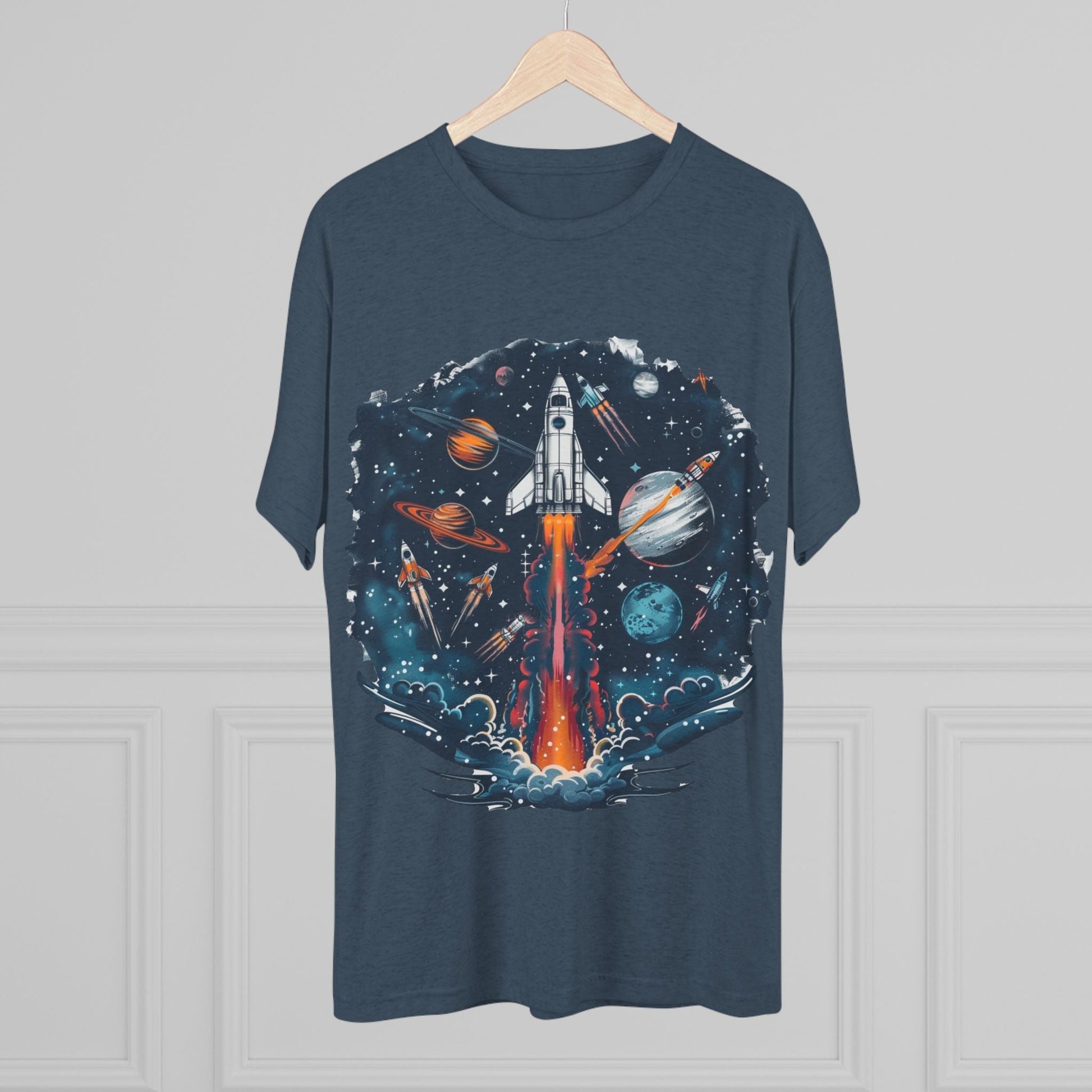 Unisex Tri - Blend Crew Tee - IconVexa