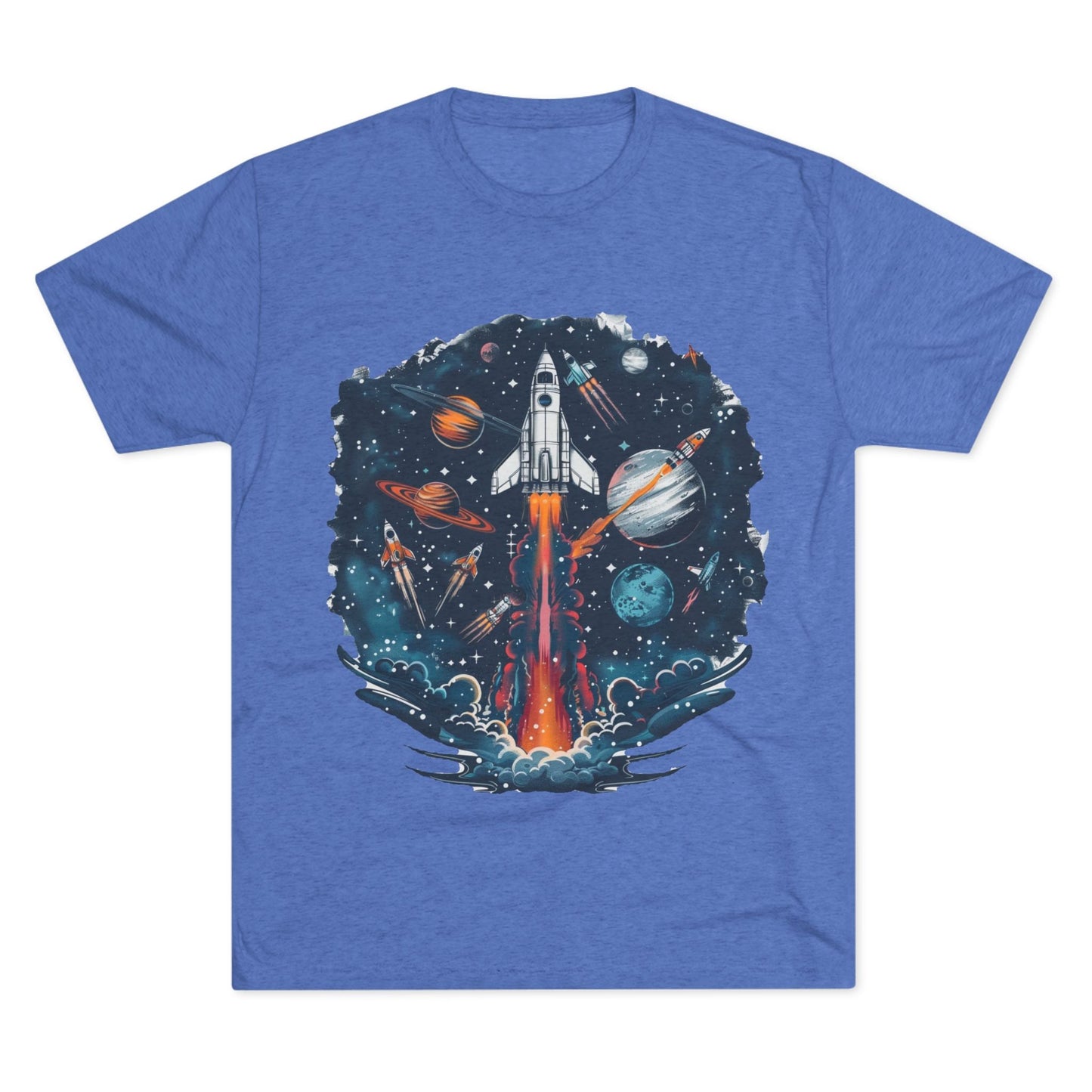 Unisex Tri - Blend Crew Tee - IconVexa