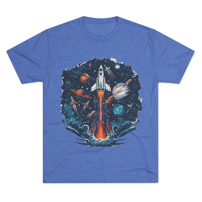 Unisex Tri - Blend Crew Tee - IconVexa