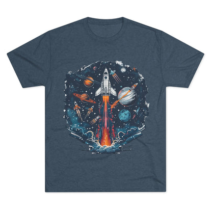 Unisex Tri - Blend Crew Tee - IconVexa