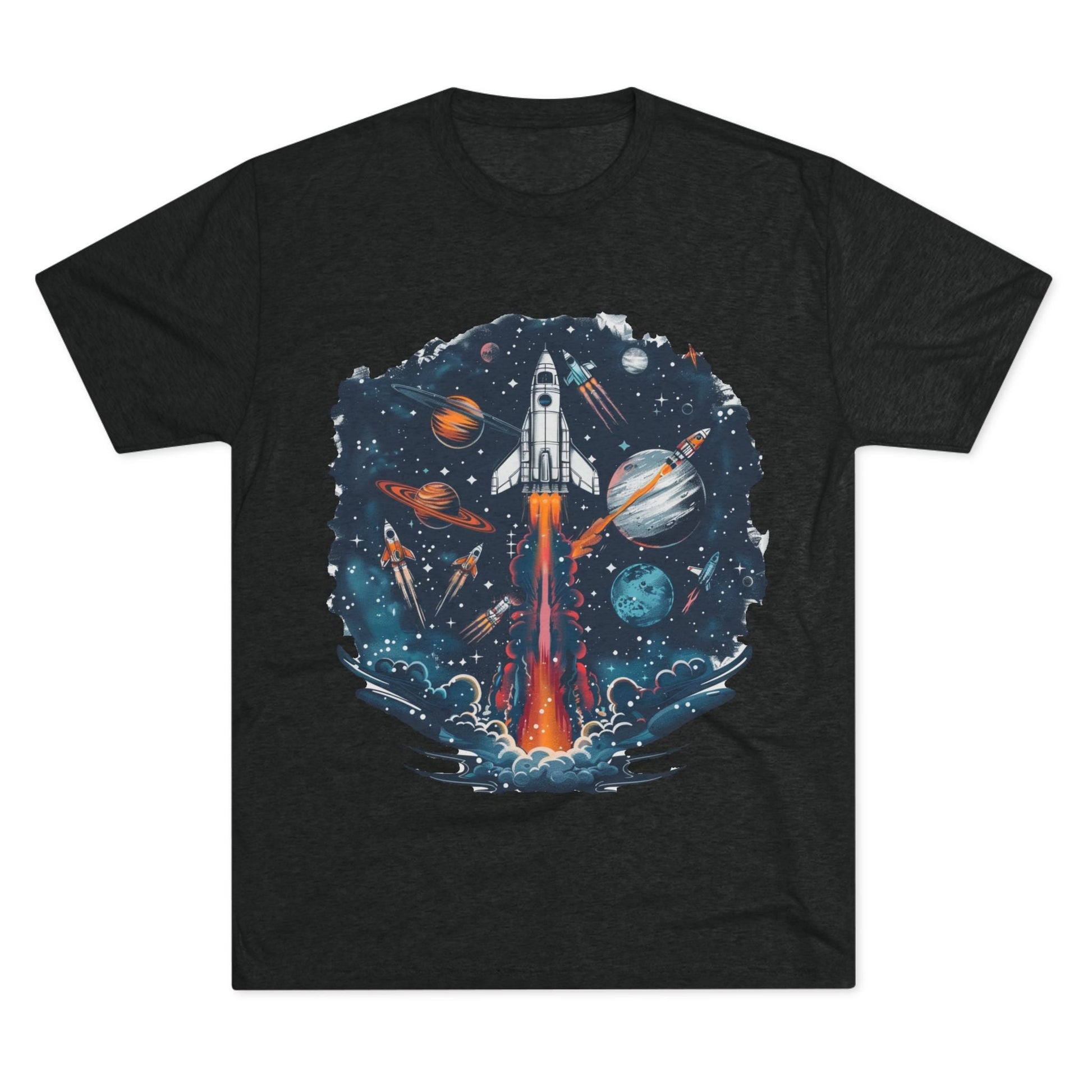 Unisex Tri - Blend Crew Tee - IconVexa