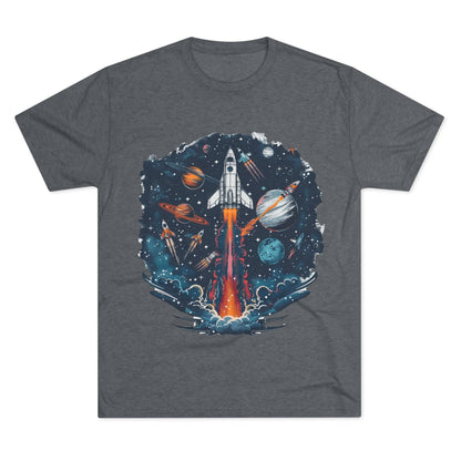 Unisex Tri - Blend Crew Tee - IconVexa