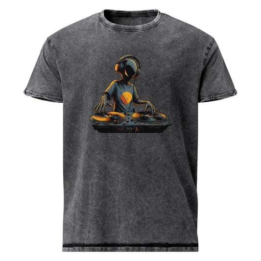 Alien DJ Tee | Space Theme Shirt for Music Lovers | Sci - Fi Streetwear Graphic T-Shirt - IconVexa